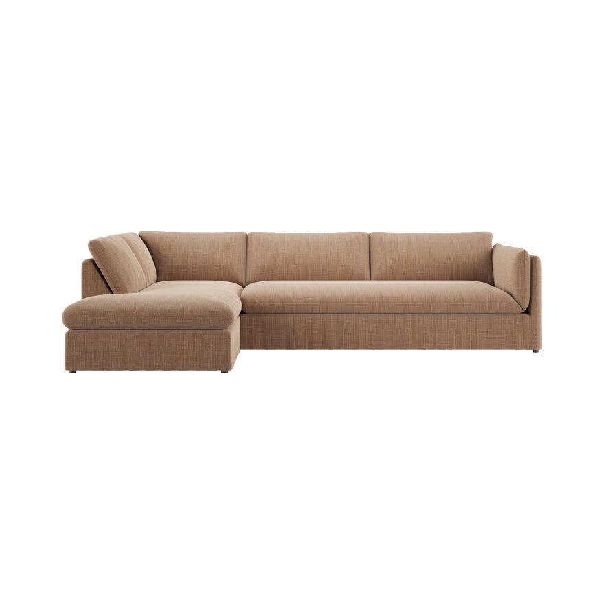 Bohus Exclusive by Storm Storm MAKANDA Hjørnesofa i Beige/natur designet av Storm Pedersen