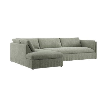 Makanda hjørnesofa med endeavslutning