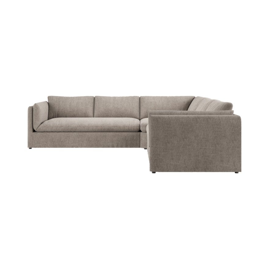 Bohus Exclusive by Storm Storm MAKANDA Hjørnesofa i Beige/natur designet av Storm Pedersen