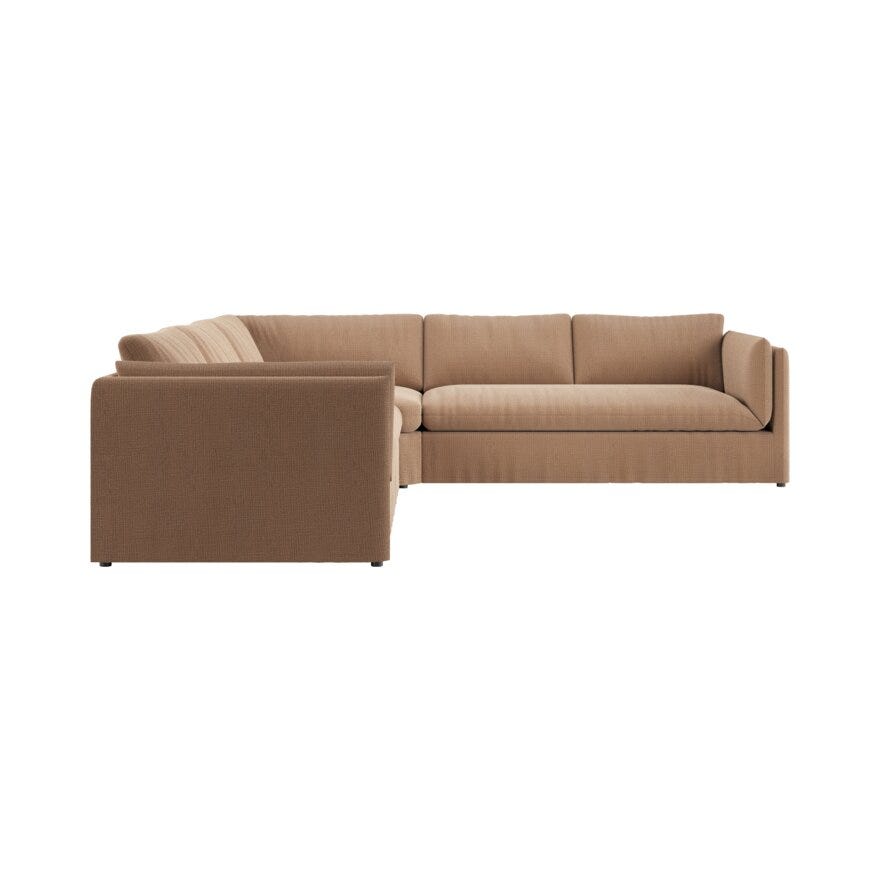 Bohus Exclusive by Storm Storm MAKANDA Hjørnesofa i Beige/natur designet av Storm Pedersen