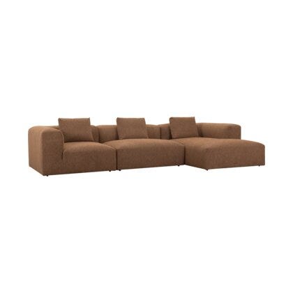 Mound 4 seter sofa med sjeselong