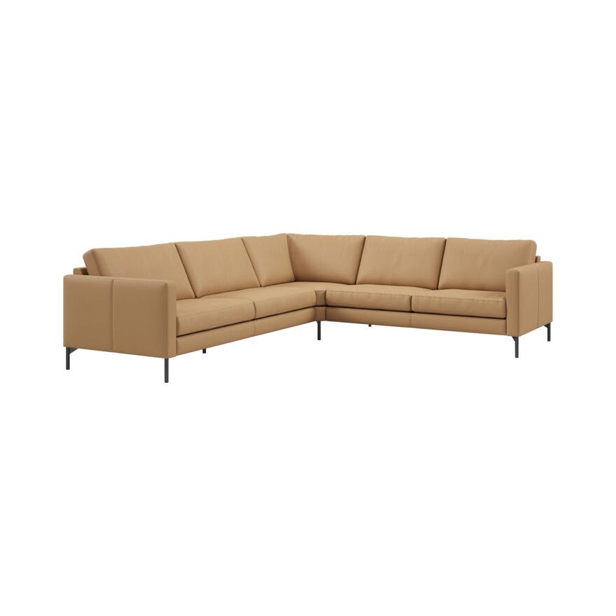 Vilmers NORDIC PRIME Hjørnesofa i Brun