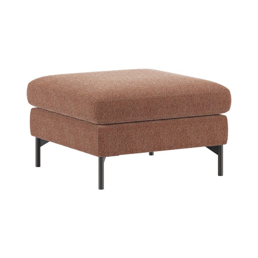 Vilmers NORDIC Pall 75x75 cm i Brun