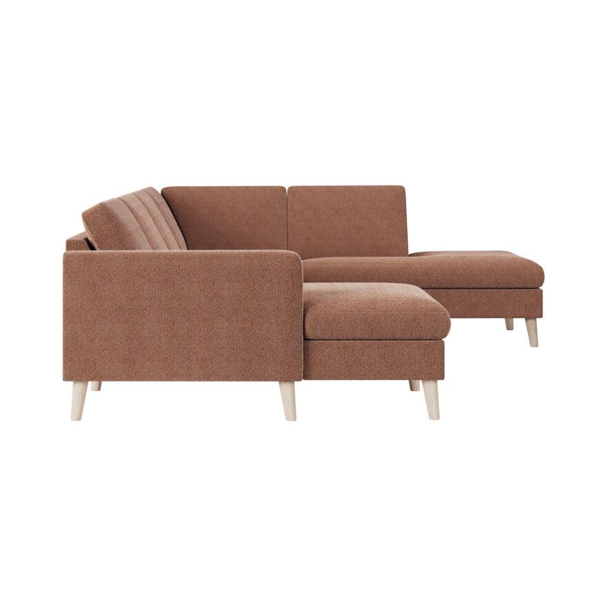 Vilmers NORDIC Hjørnesofa i Brun