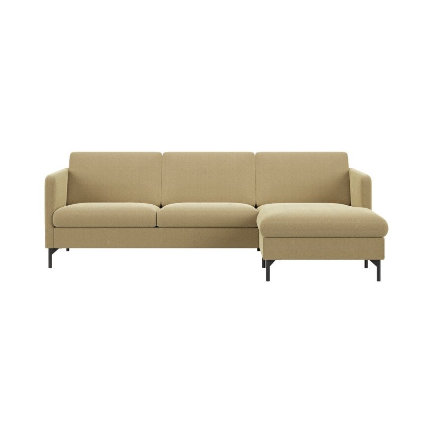 Vilmers NORDIC Hjørnesofa i Beige/natur