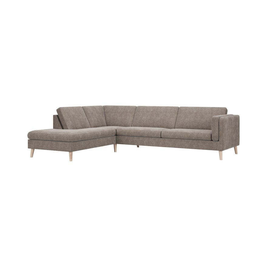 Vilmers NORDIC Hjørnesofa i Beige/natur