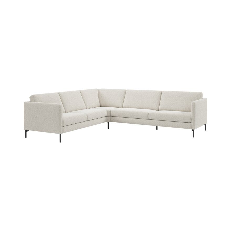 Vilmers NORDIC Hjørnesofa i Beige/natur