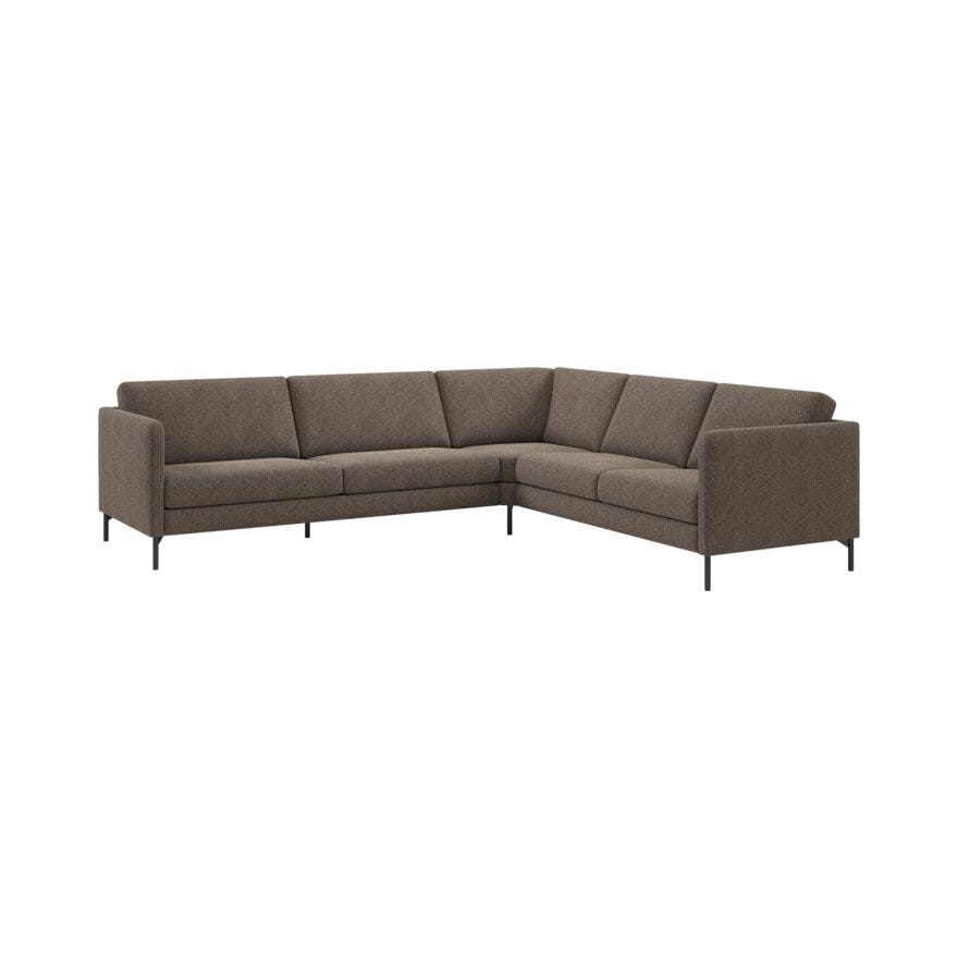 Vilmers NORDIC Hjørnesofa i Brun
