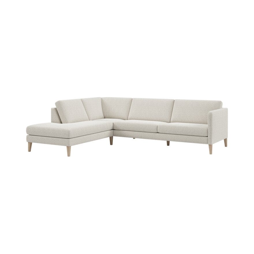 Vilmers NORDIC Hjørnesofa i Beige/natur