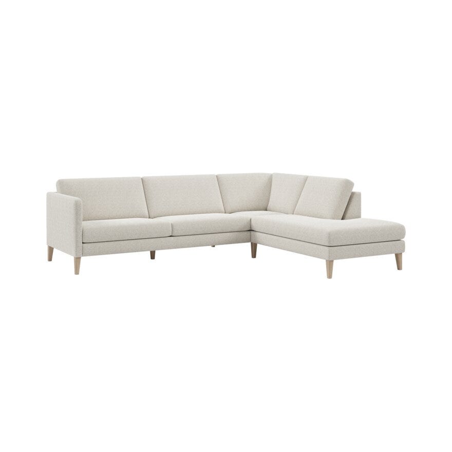 Vilmers NORDIC Hjørnesofa i Beige/natur