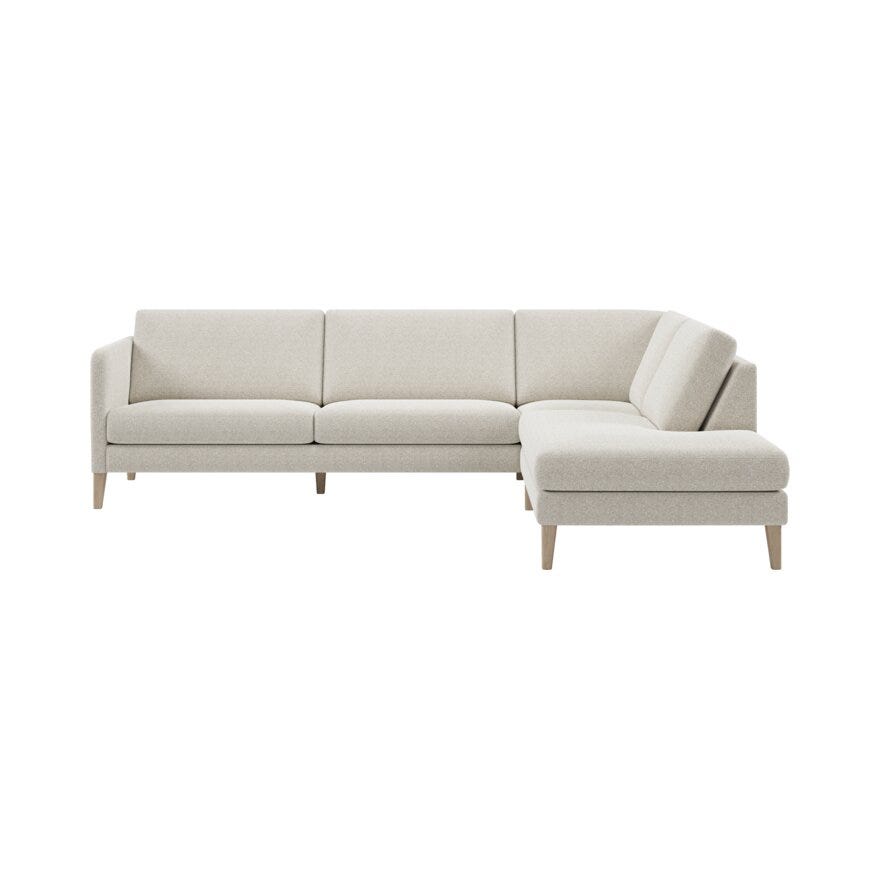Vilmers NORDIC Hjørnesofa i Beige/natur
