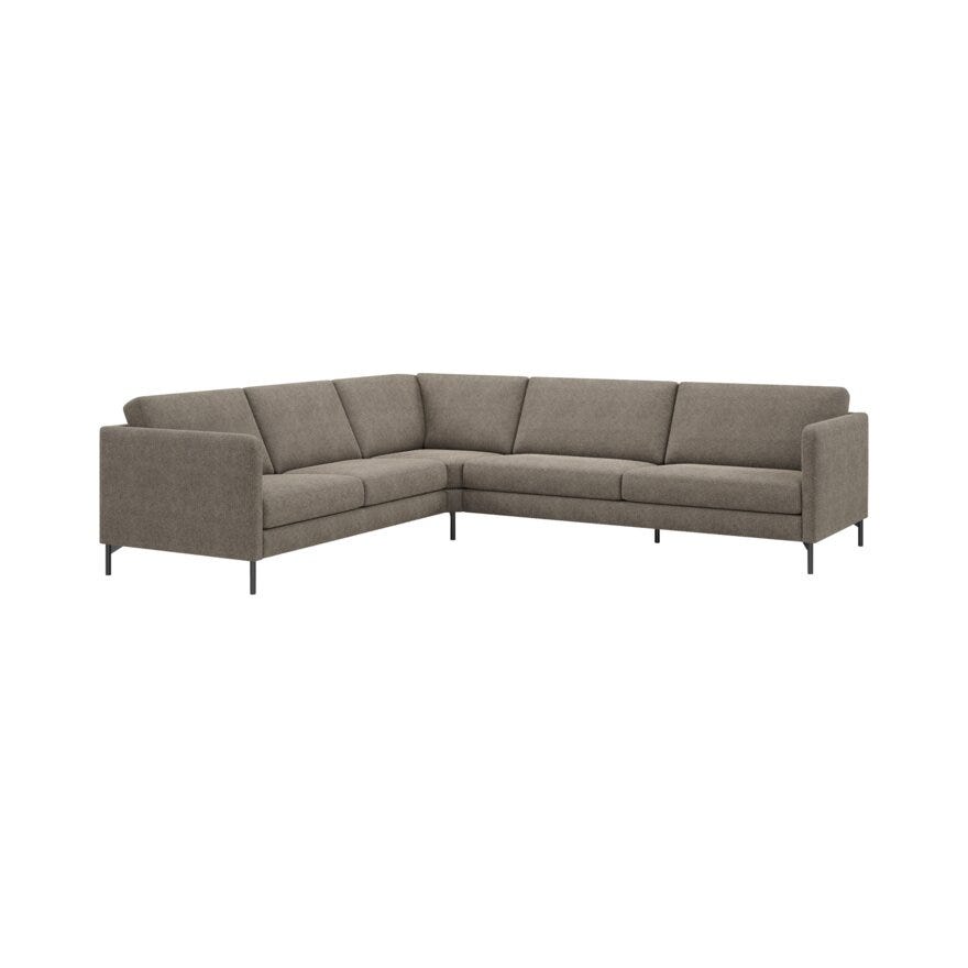 Vilmers NORDIC Hjørnesofa i Brun