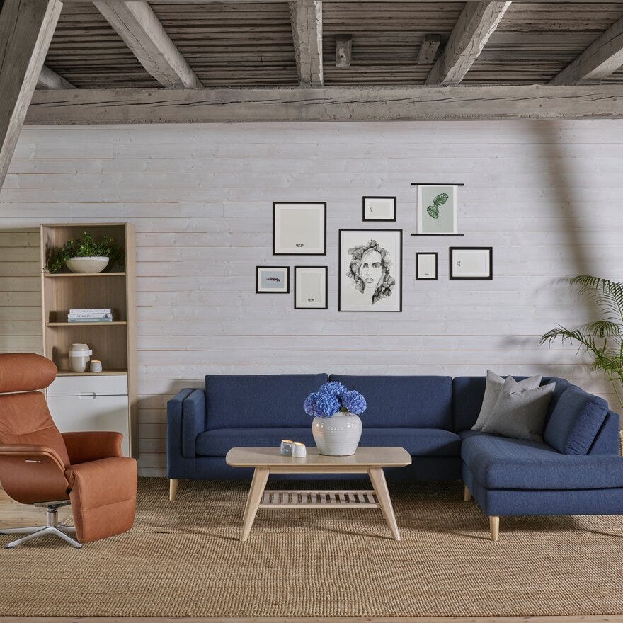 Conform TIMEOUT Hvilestol i Brun designet av Jahn Aamodt