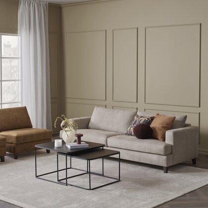 Bergen sofabordsett 75x75