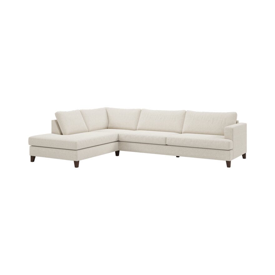 Vilmers NORDSTRAND Hjørnesofa i Beige/natur