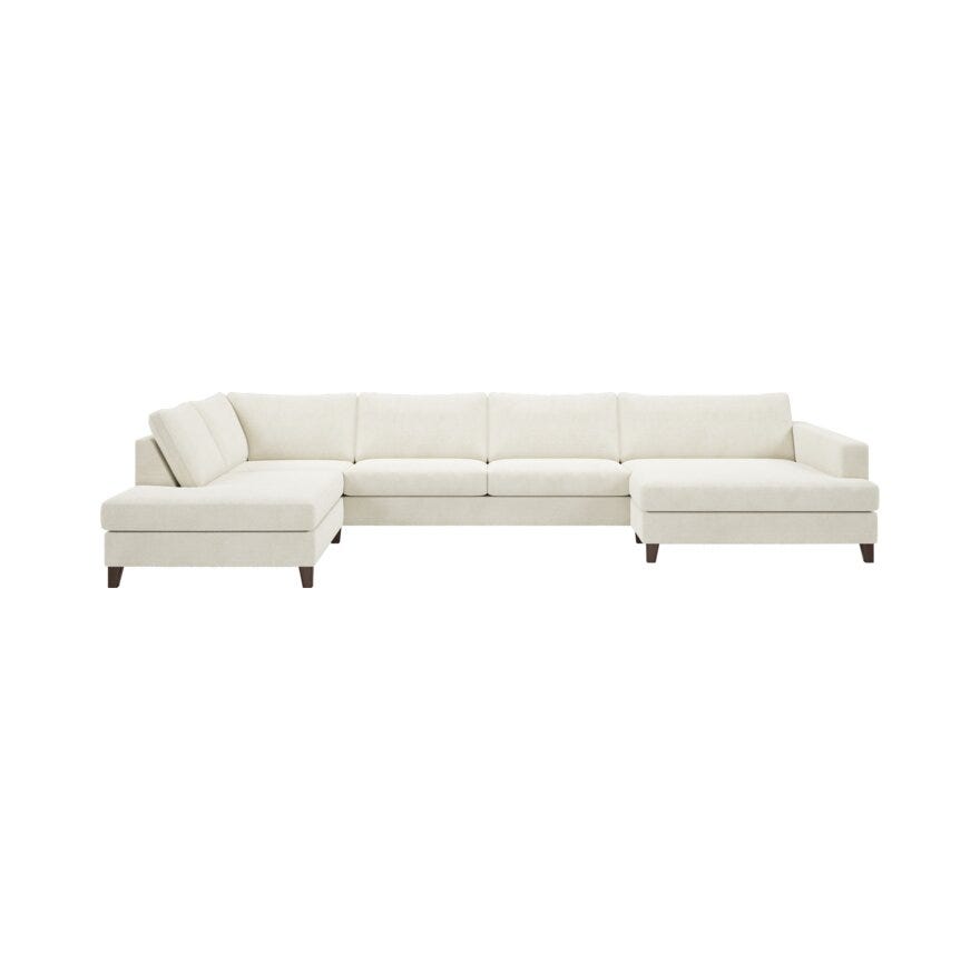 Vilmers NORDSTRAND Hjørnesofa i Beige/natur