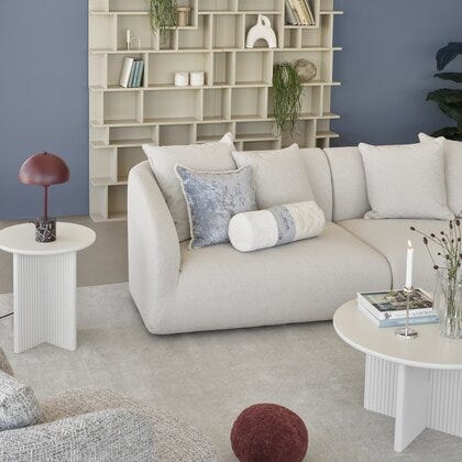 Palma rundt sidebord Ø50