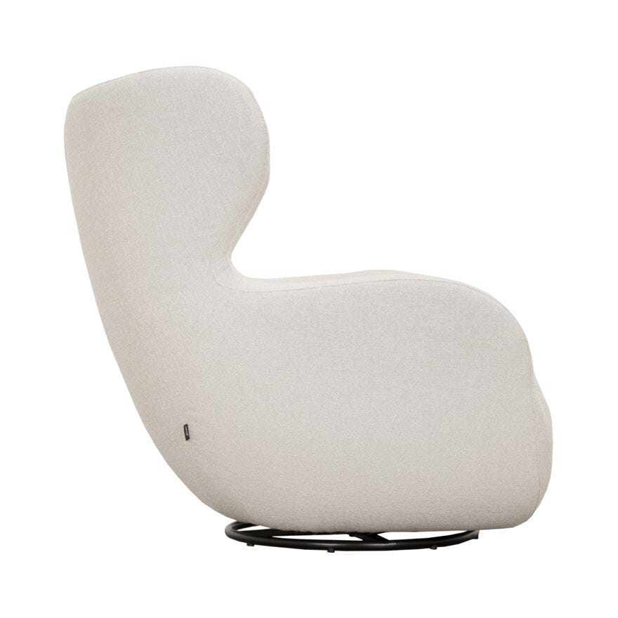 Vilmers SHELL Hvilestol i Beige/natur