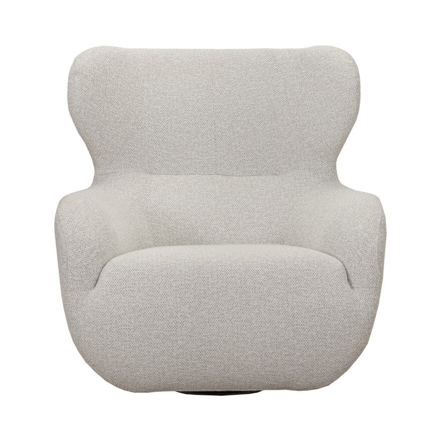 Vilmers SHELL Hvilestol i Beige/natur designet av Ian Archer