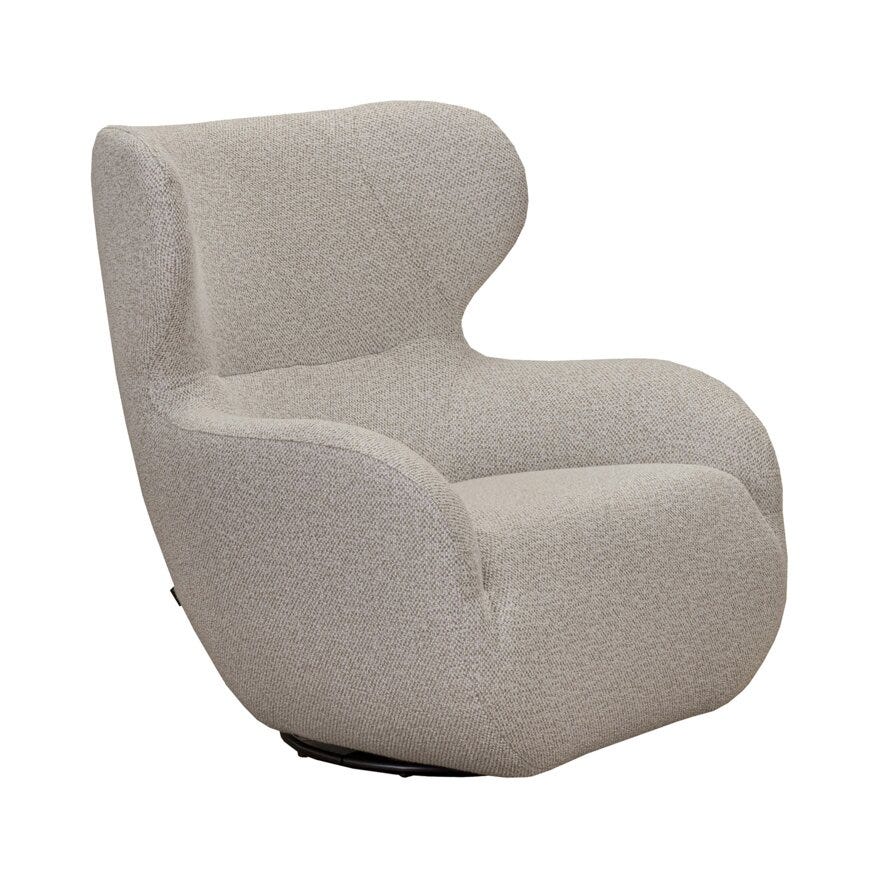 Vilmers SHELL Hvilestol i Beige/natur designet av Ian Archer