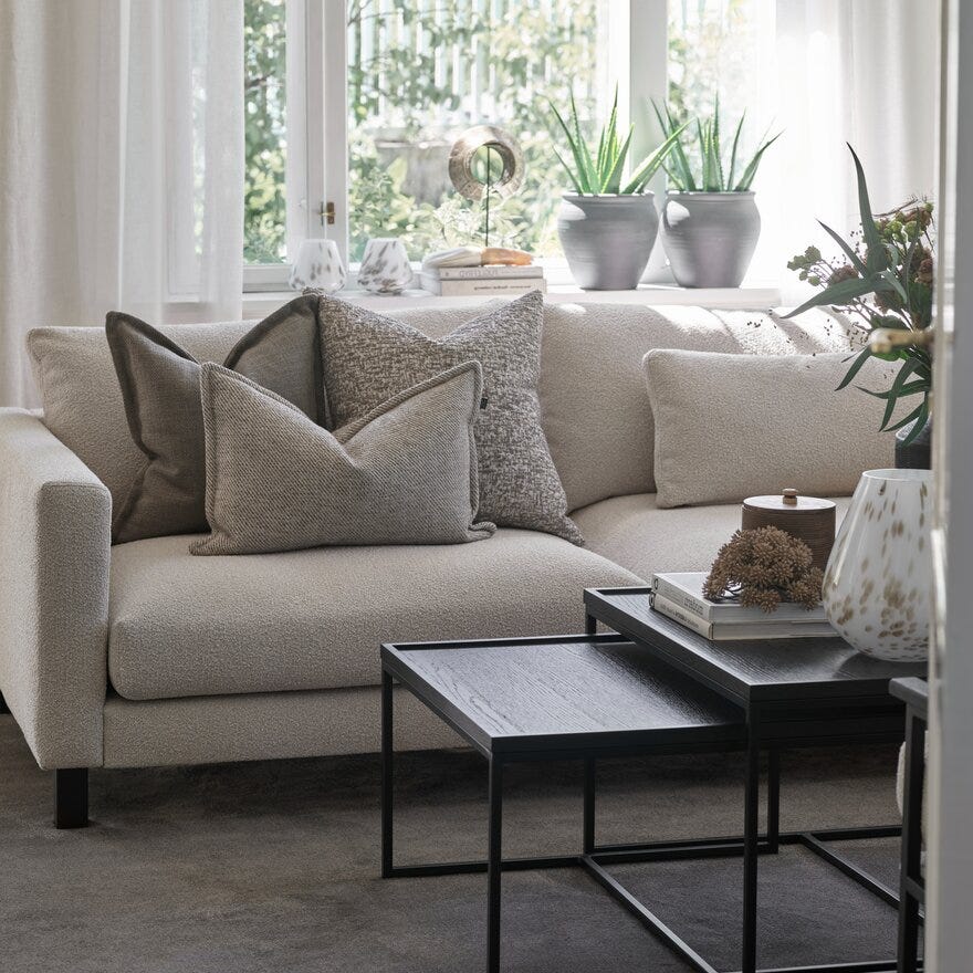 Signature Collection By Halvor Bakke SIGNATURE 250 Hjørnesofa i Beige/natur