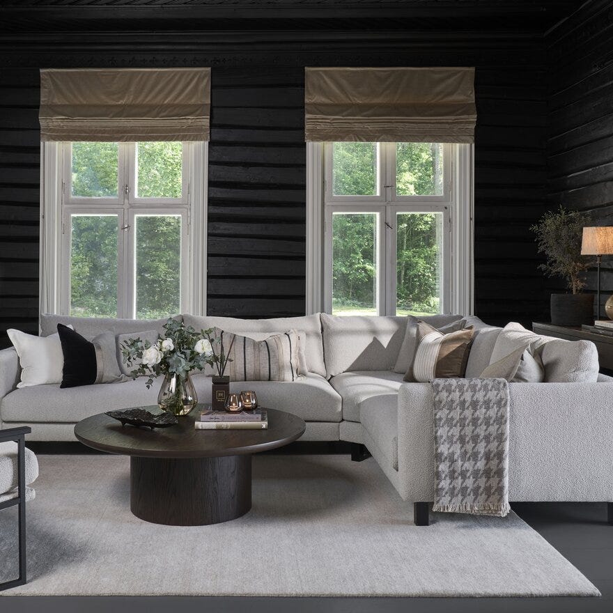 Signature Collection By Halvor Bakke SIGNATURE 250 Hjørnesofa i Beige/natur