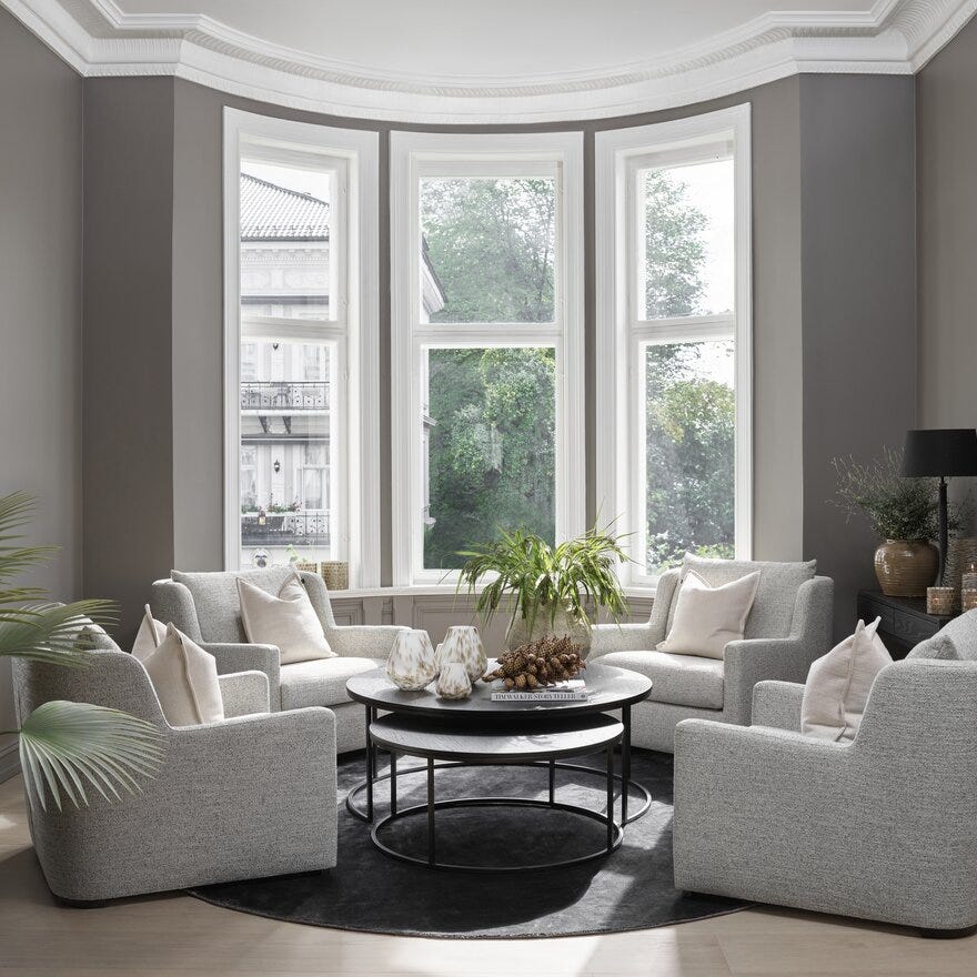 Signature Collection By Halvor Bakke SIGNATURE 700 Loungestol i Grå designet av Halvor Bakke