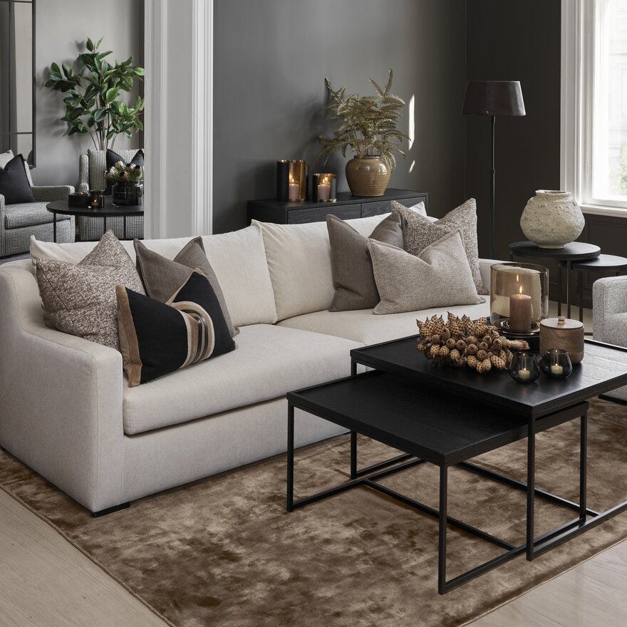 Signature Collection By Halvor Bakke SANDER Pyntepute 60x60 cm i Beige/natur designet av Halvor Bakke