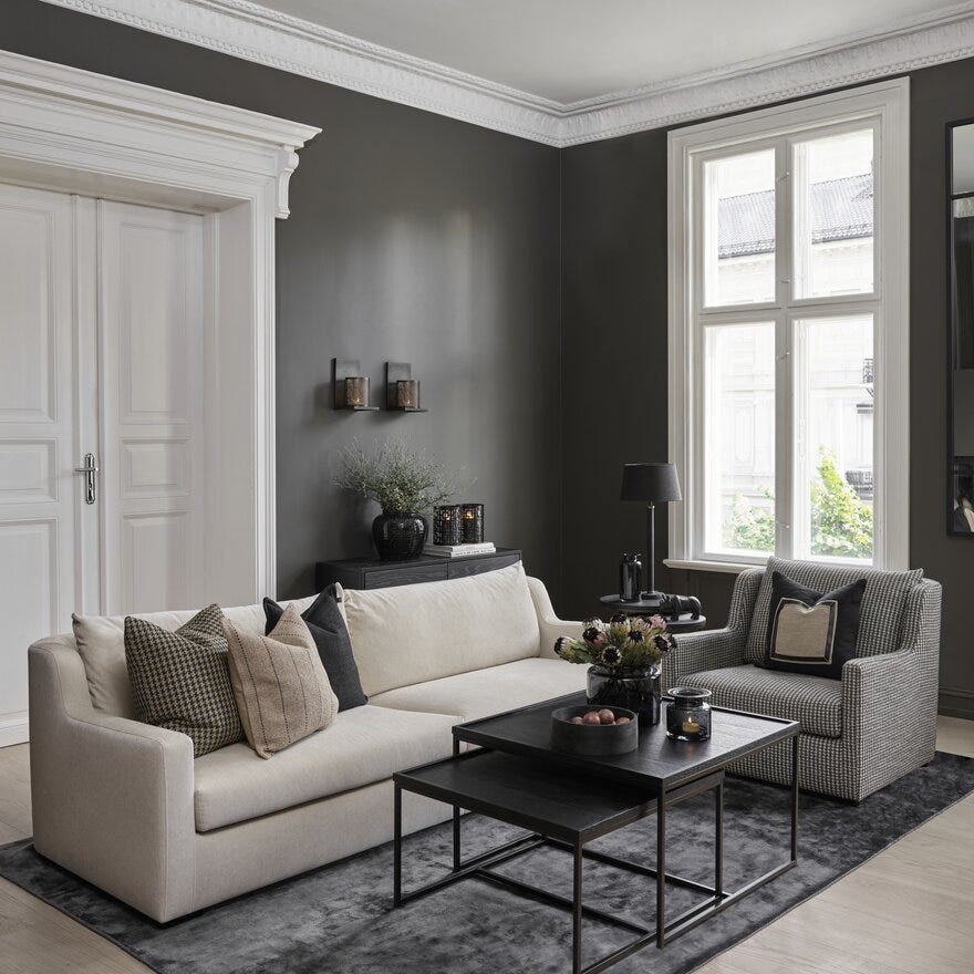 Signature Collection By Halvor Bakke SIGNATURE 700 3 seter XL i Beige/natur designet av Halvor Bakke
