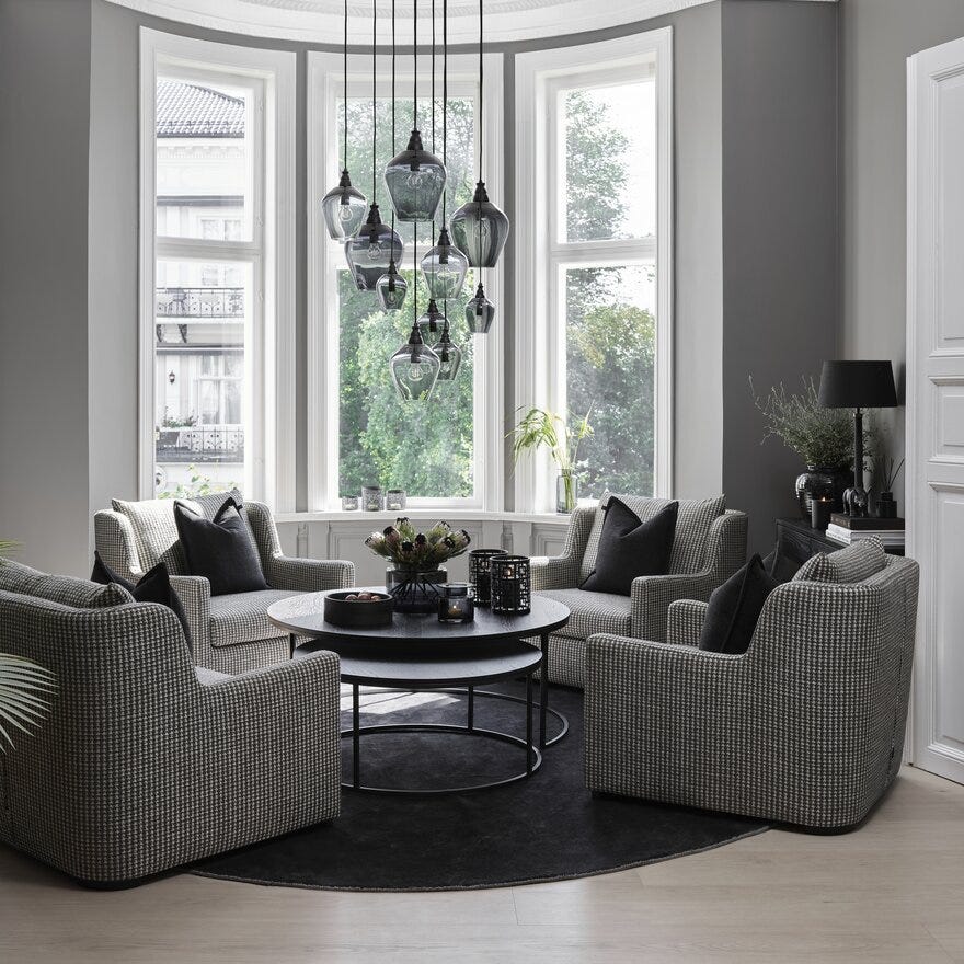 Magnor ROCKS Taklampe Ø19 cm i Grå designet av Halvor Bakke