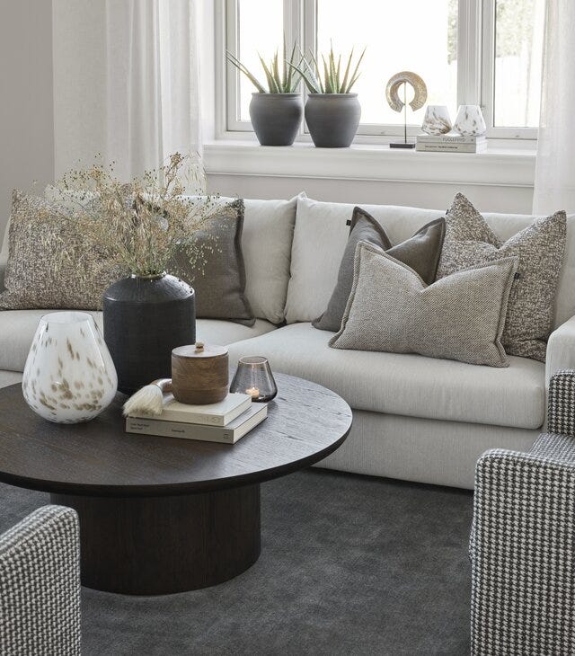 Signature Collection By Halvor Bakke SIGNATURE 700 3 seter XL i Beige/natur designet av Halvor Bakke