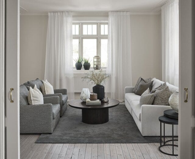 Signature Collection By Halvor Bakke SIGNATURE 700 3 seter XL i Beige/natur designet av Halvor Bakke