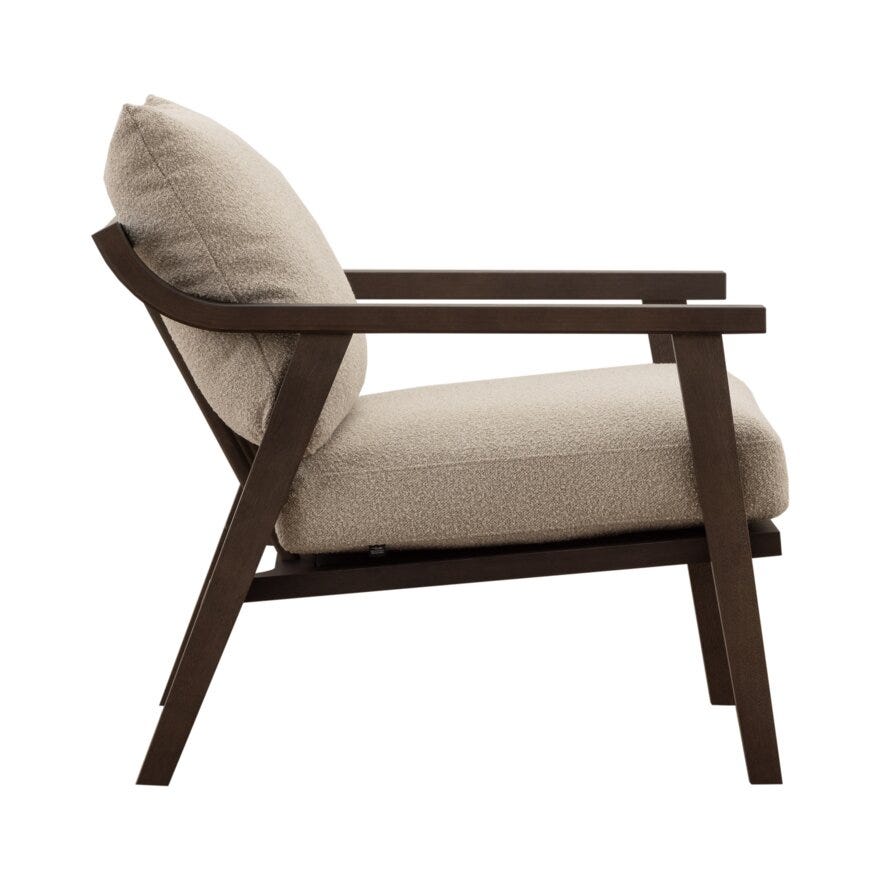 Signature Collection By Halvor Bakke SIGNATURE 920 Loungestol i Beige/natur