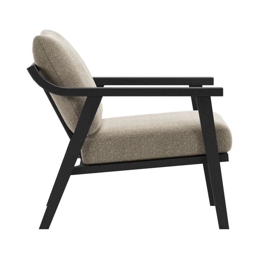 Signature Collection By Halvor Bakke SIGNATURE 920 Loungestol i Beige/natur designet av Halvor Bakke