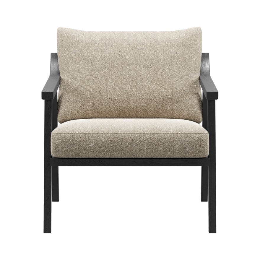 Signature Collection By Halvor Bakke SIGNATURE 920 Loungestol i Beige/natur designet av Halvor Bakke
