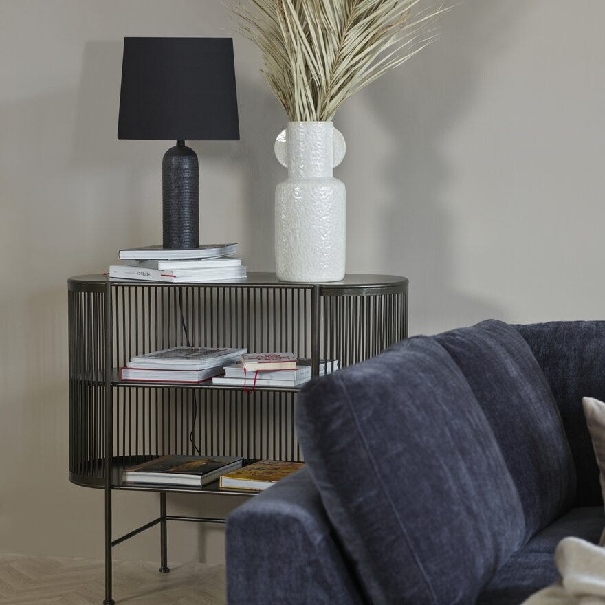 Pr Home RILEY Lampefot H38 cm i Svart
