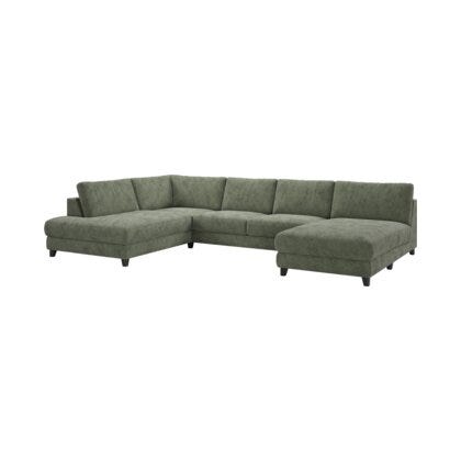 Vincent hjørnesofa med sjeselong XL og endeavslutning XL