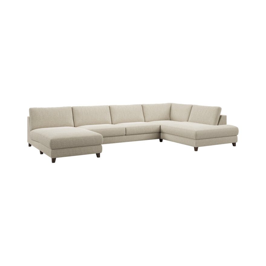 Vilmers VINCENT Hjørnesofa i Beige/natur