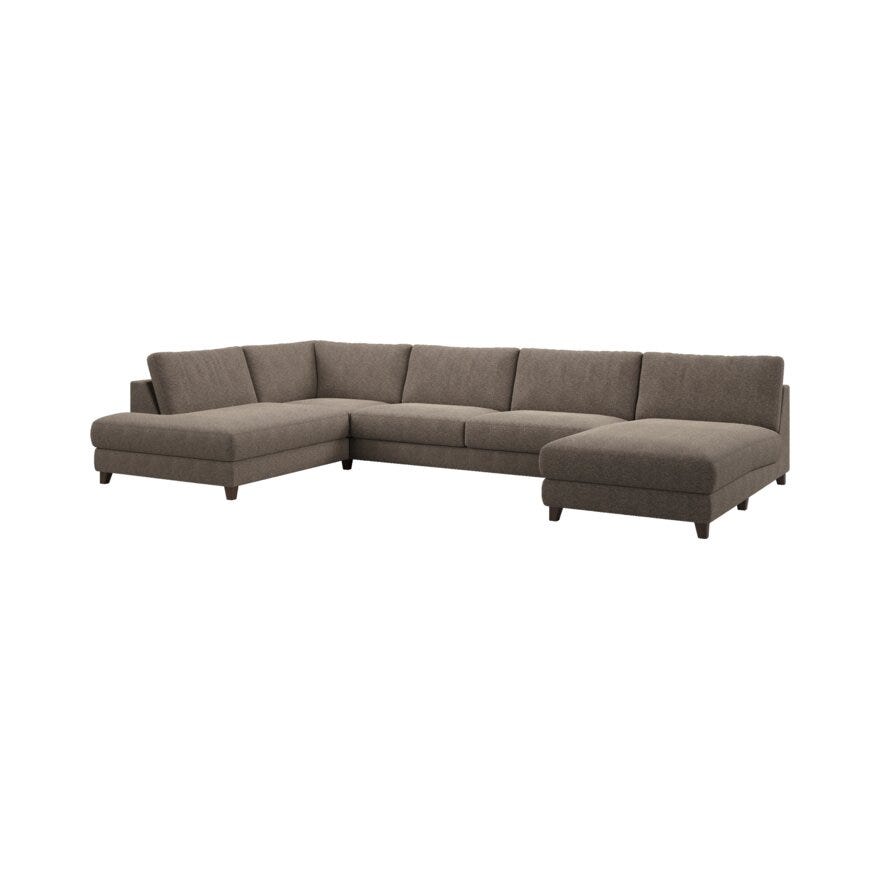 Vilmers VINCENT Hjørnesofa i Brun