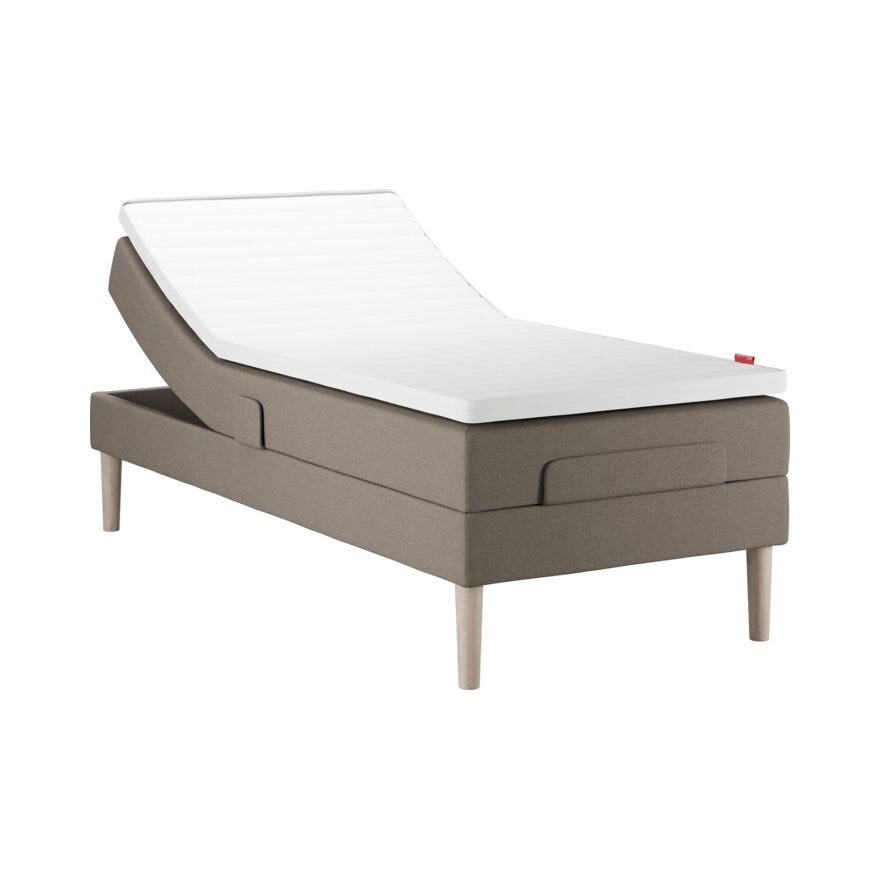 Wonderland FORTE 342 Regulerbar seng 90x200 cm i Brun