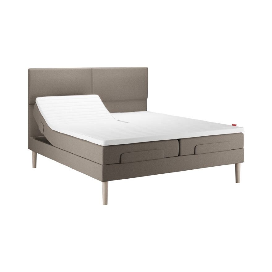 Wonderland FORTE 342 Regulerbar seng 160x200 cm i Brun