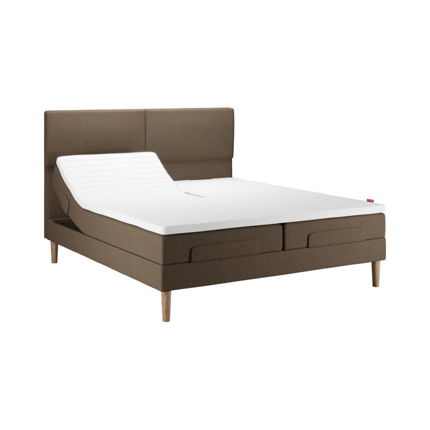 Wonderland FORTE 342 Regulerbar seng 160x200 cm i Brun