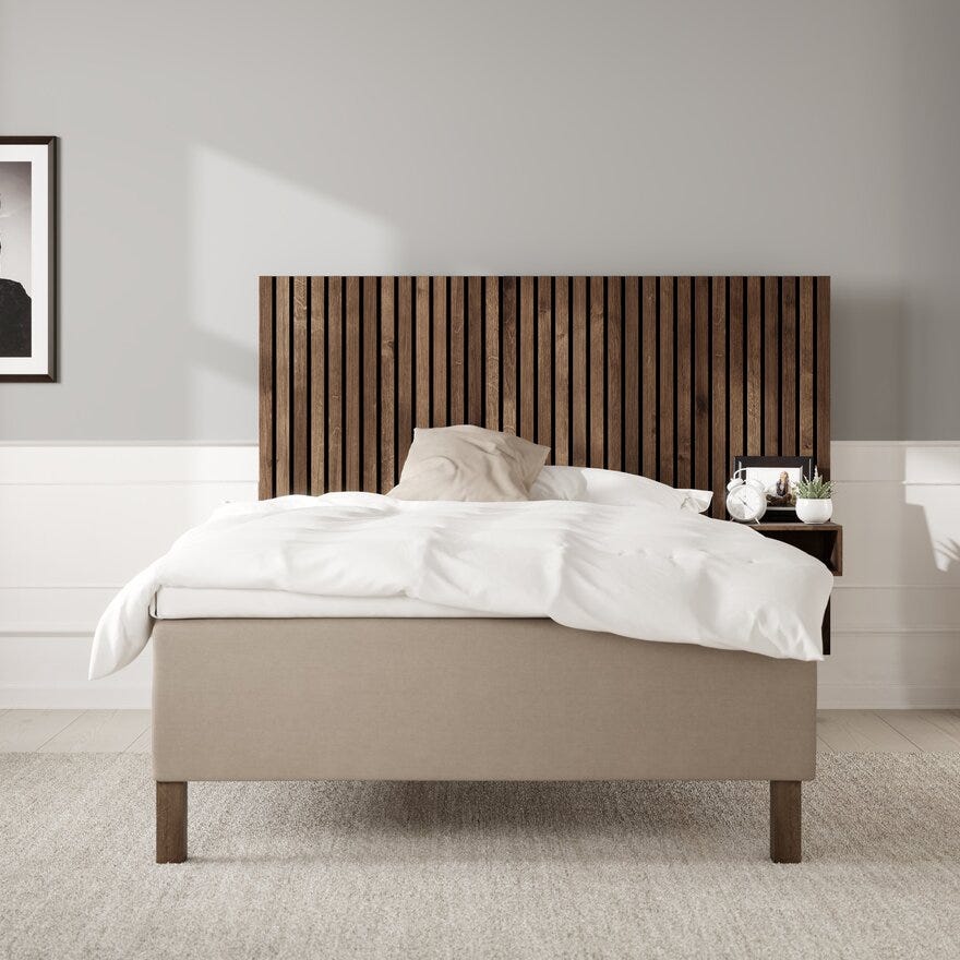 Wonderland NORDIC Rammeseng 140x200 cm i Beige/natur
