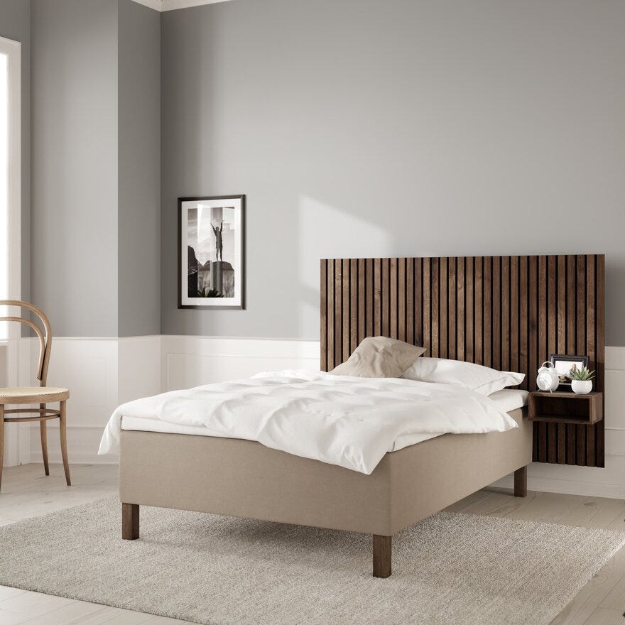 Wonderland NORDIC Rammeseng 140x200 cm i Beige/natur