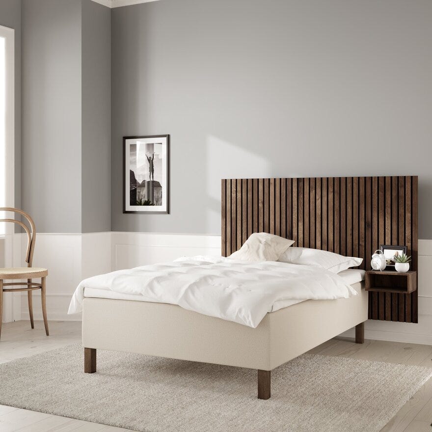 Wonderland NORDIC Rammeseng 140x200 cm i Beige/natur