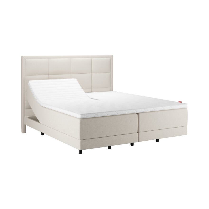 Wonderland OPUS 612 Regulerbar seng 160x200 cm i Beige/natur