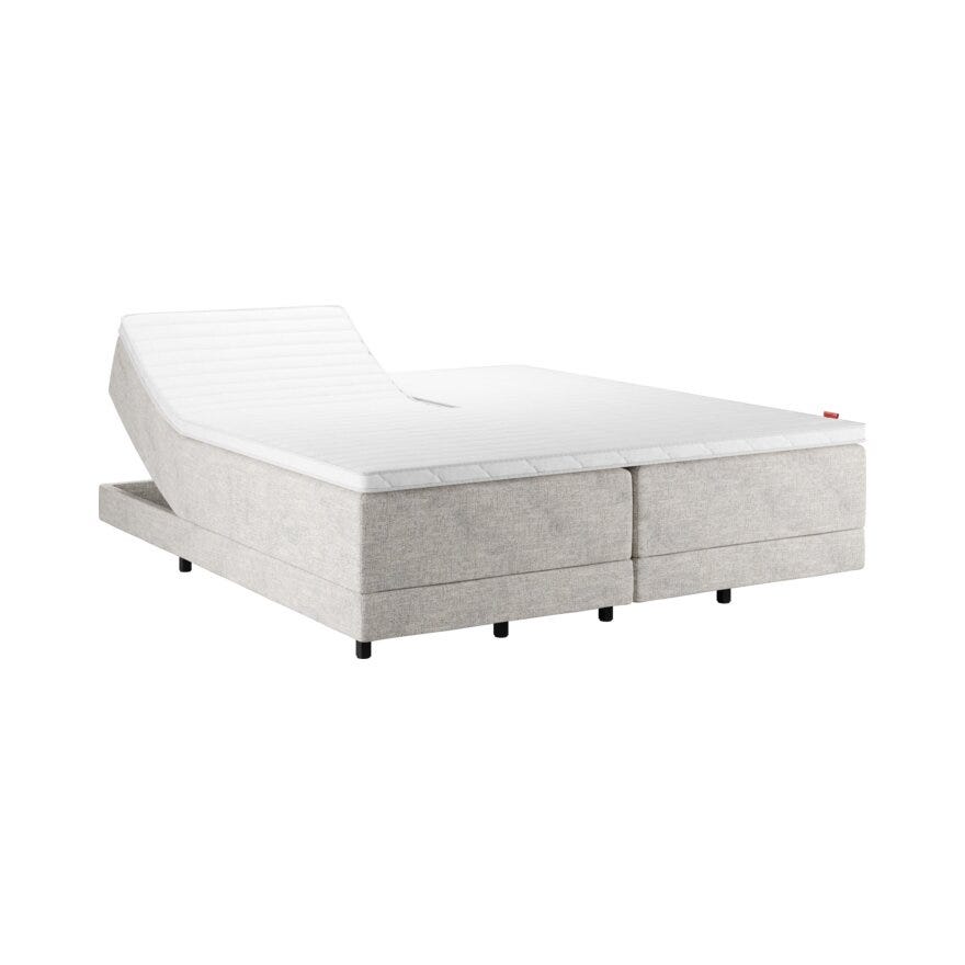 Wonderland OPUS 612 Regulerbar seng 160x200 cm i Beige/natur