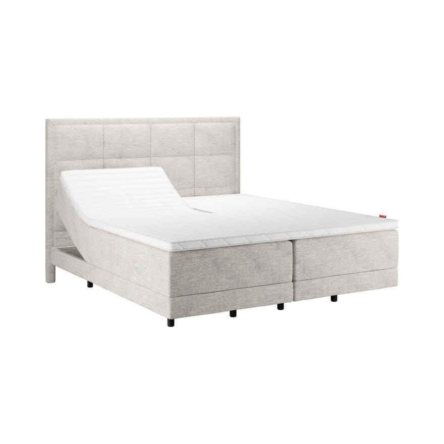 Wonderland OPUS 612 Regulerbar seng 160x200 cm i Beige/natur