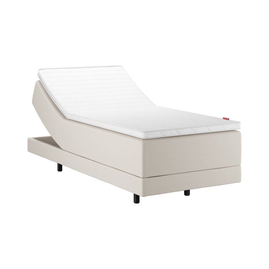 Wonderland OPUS 612 Regulerbar seng 80x200 cm i Beige/natur
