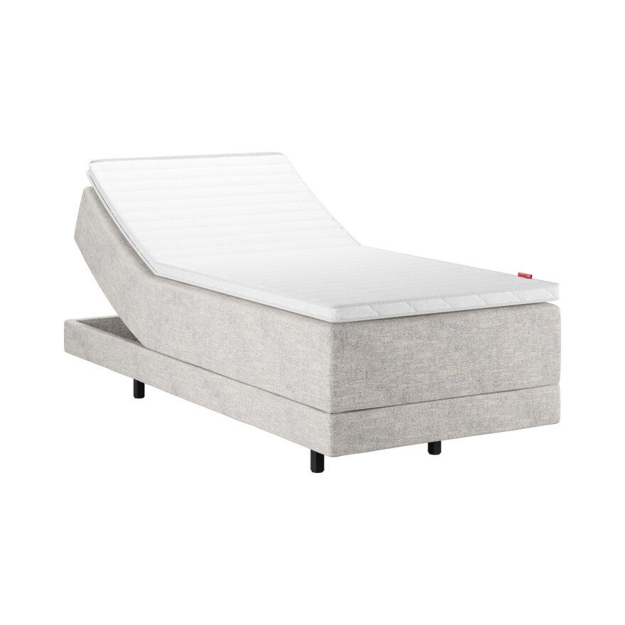 Wonderland OPUS 612 Regulerbar seng 80x200 cm i Beige/natur